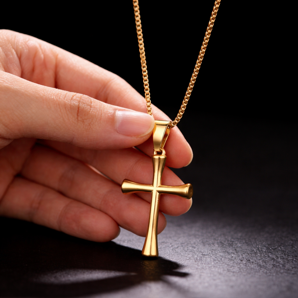 House of Zuri (Zuri Faith Cross Necklace)