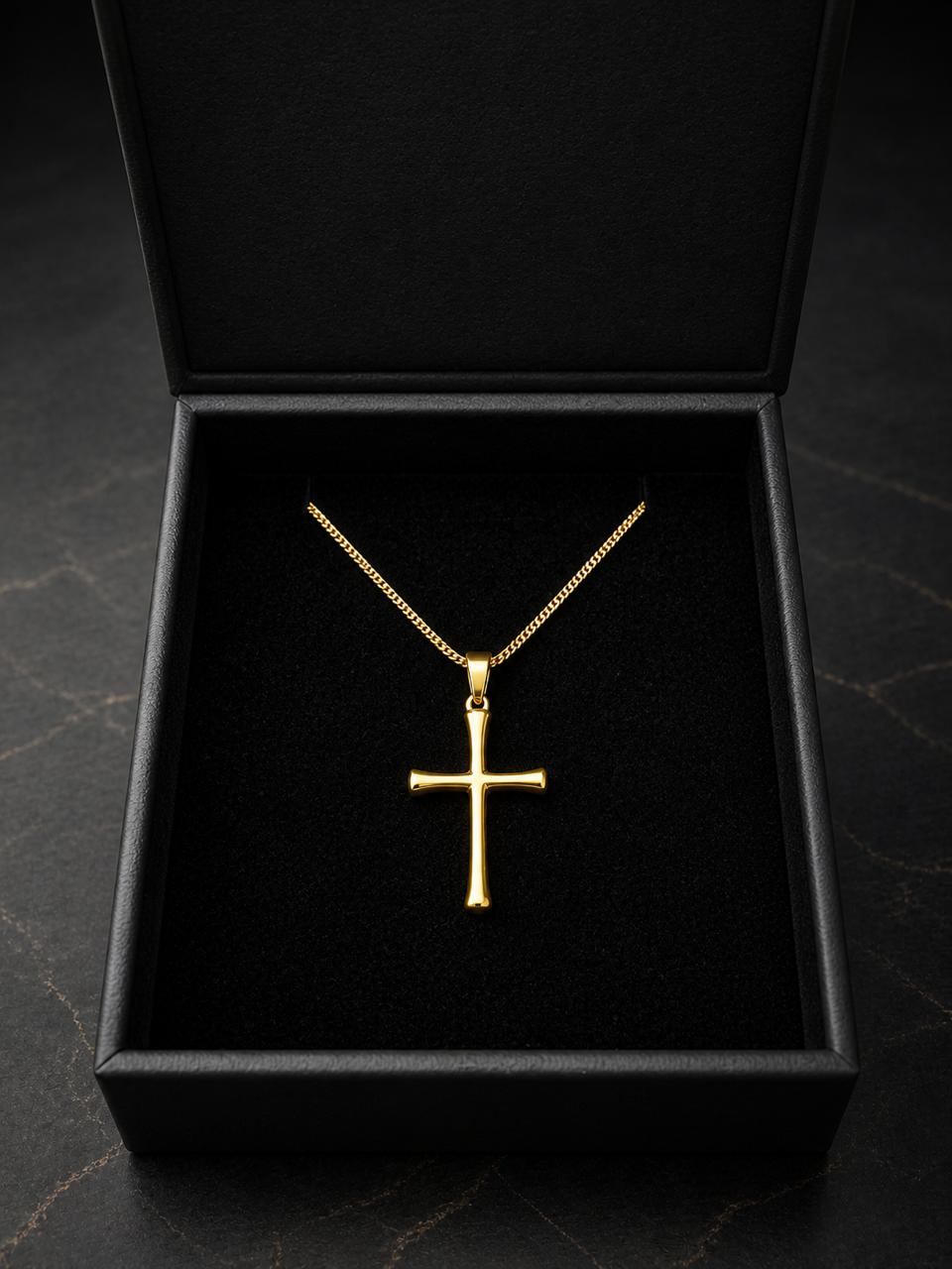 House of Zuri (Zuri Faith Cross Necklace)