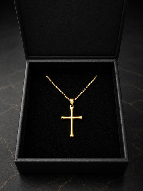 House of Zuri (Zuri Faith Cross Necklace)