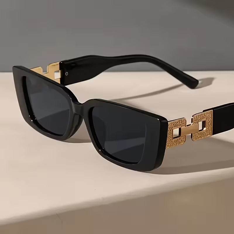 Zuri Noir Square Sunglasses