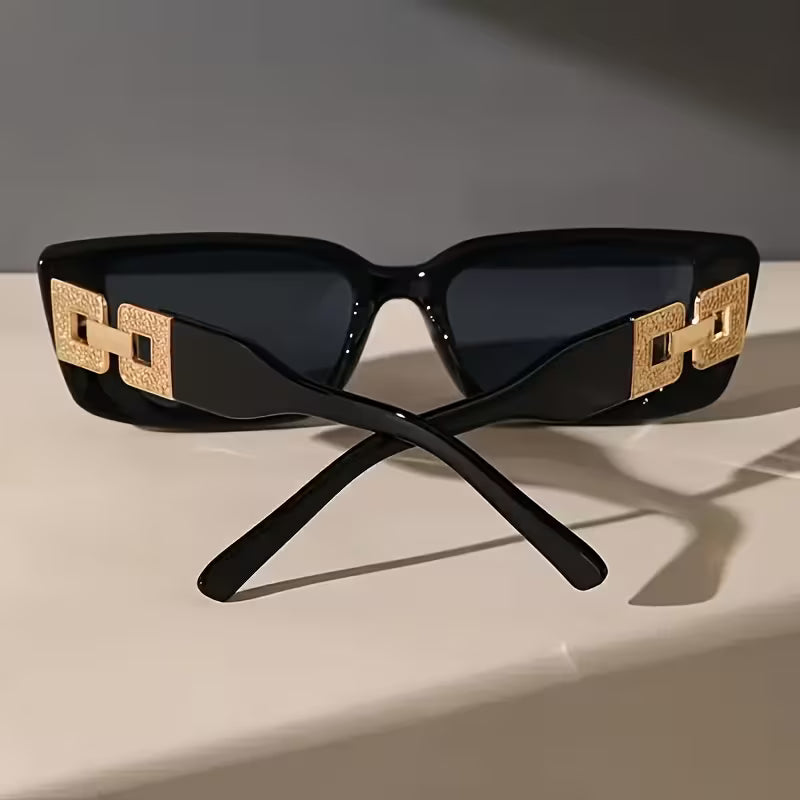 Zuri Noir Square Sunglasses
